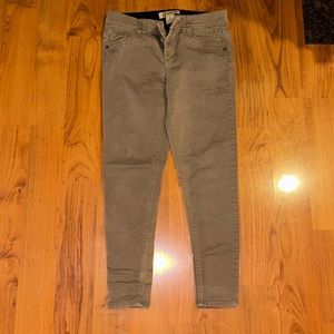 Democracy women jeans mid rise size 4 tan pants